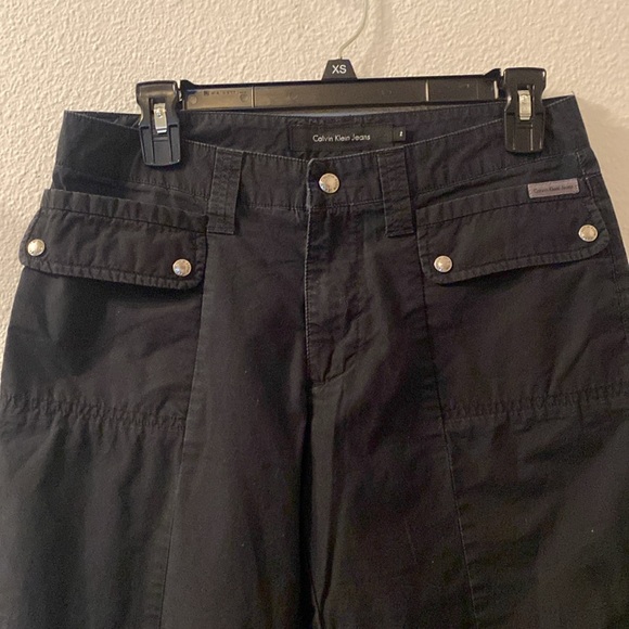 Calvin Klein Jeans wide leg pants size 2 - Picture 2 of 7